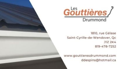 Entrepreneur en gouttières Bromont