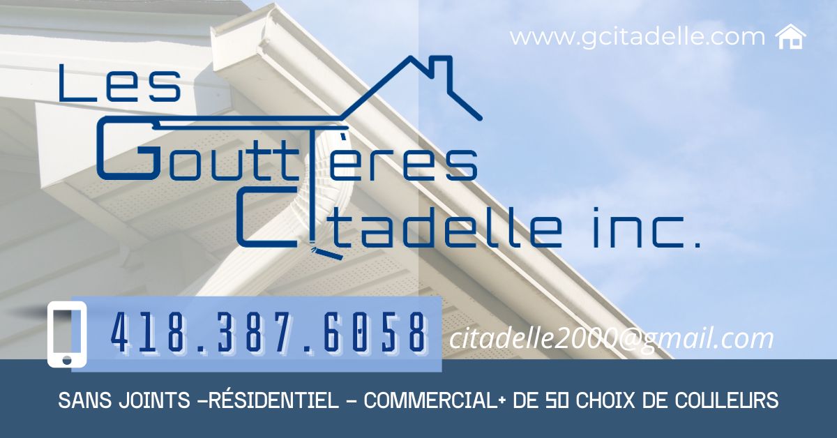 Entrepreneur en gouttières East-Broughton